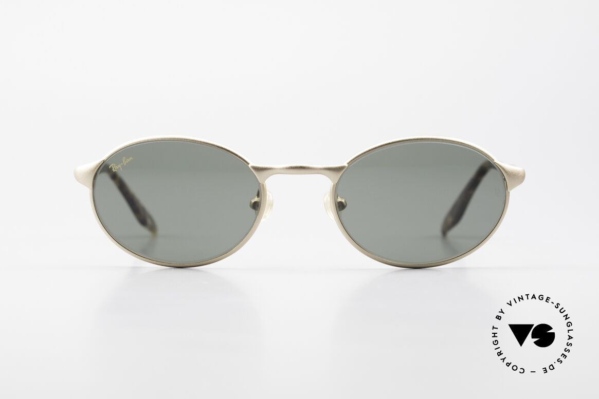 Ray Ban Highstreet Metal Oval Letzte USA Ray-Ban Brille B&L, alte Ray-Ban 'Highstreet-Series' Sonnenbrille von 1999, Passend für Herren und Damen