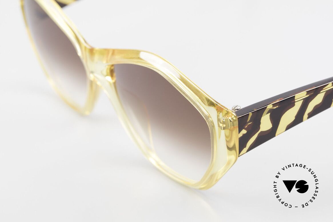 Paloma Picasso 1463 Optyl Sonnenbrille 90er Damen, von 1990, doch das Optyl-Material glänzt wie neu, Passend für Damen