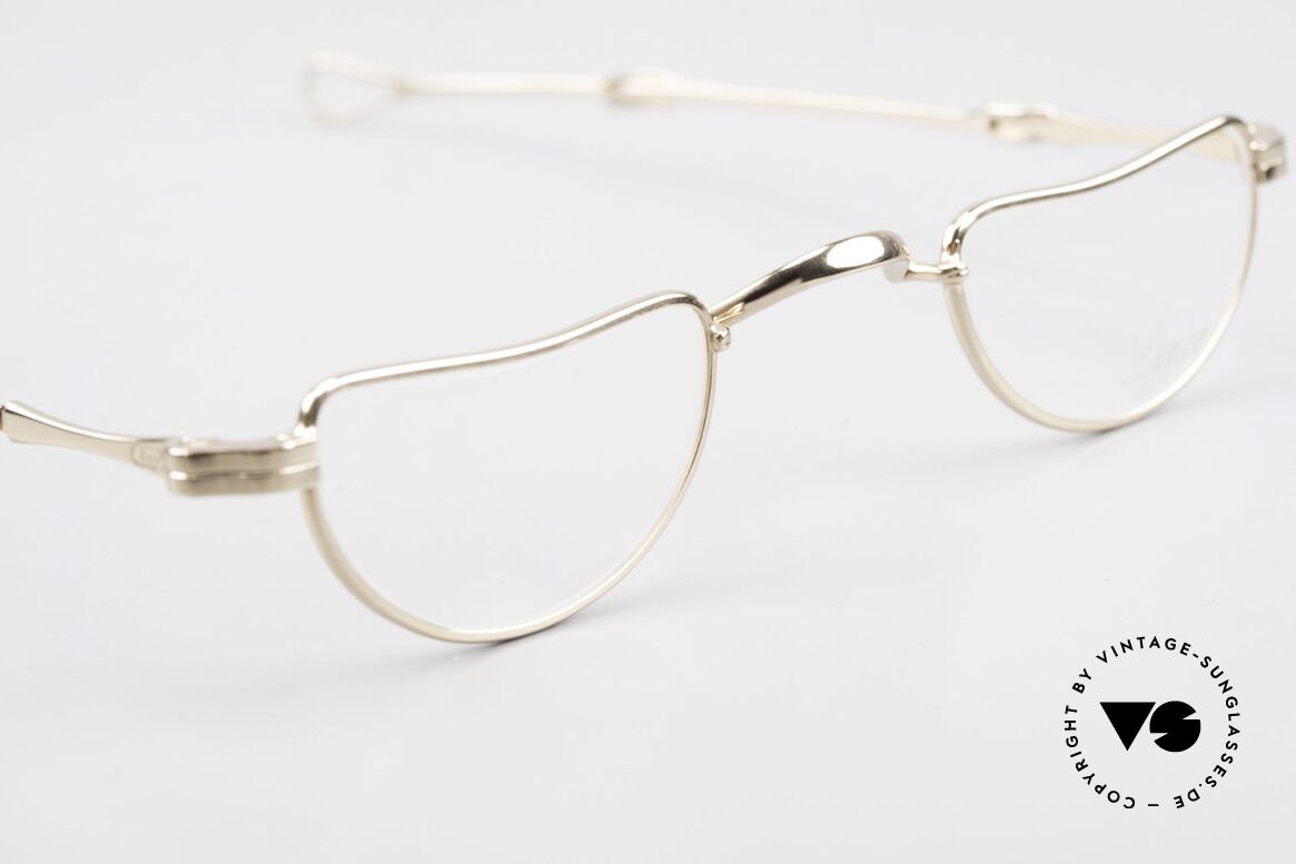 Lunor I 07 Telescopic Vergoldete Teleskop Brille, eine kostbare Lesebrille, die es nirgendwo mehr gibt, Passend für Herren und Damen