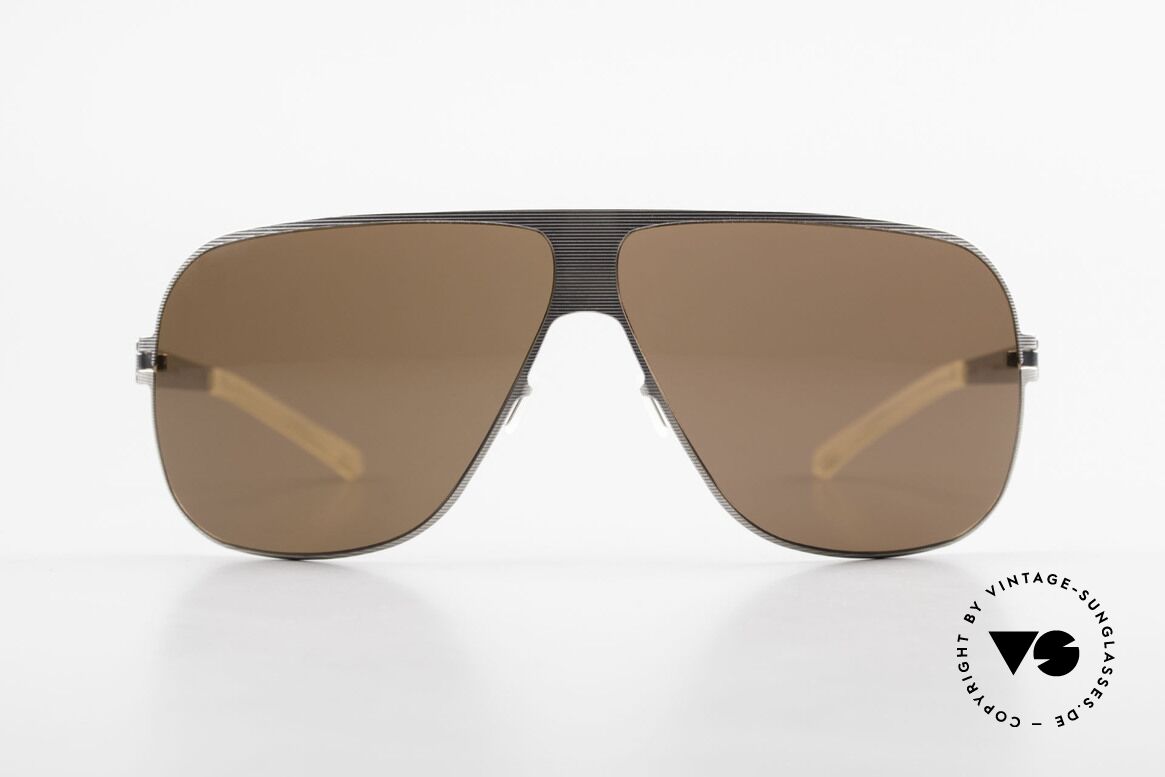 Mykita Hector Aviator Herren Sonnenbrille, original VINTAGE Mykita Aviator-Sonnenbrille von 2009, Passend für Herren