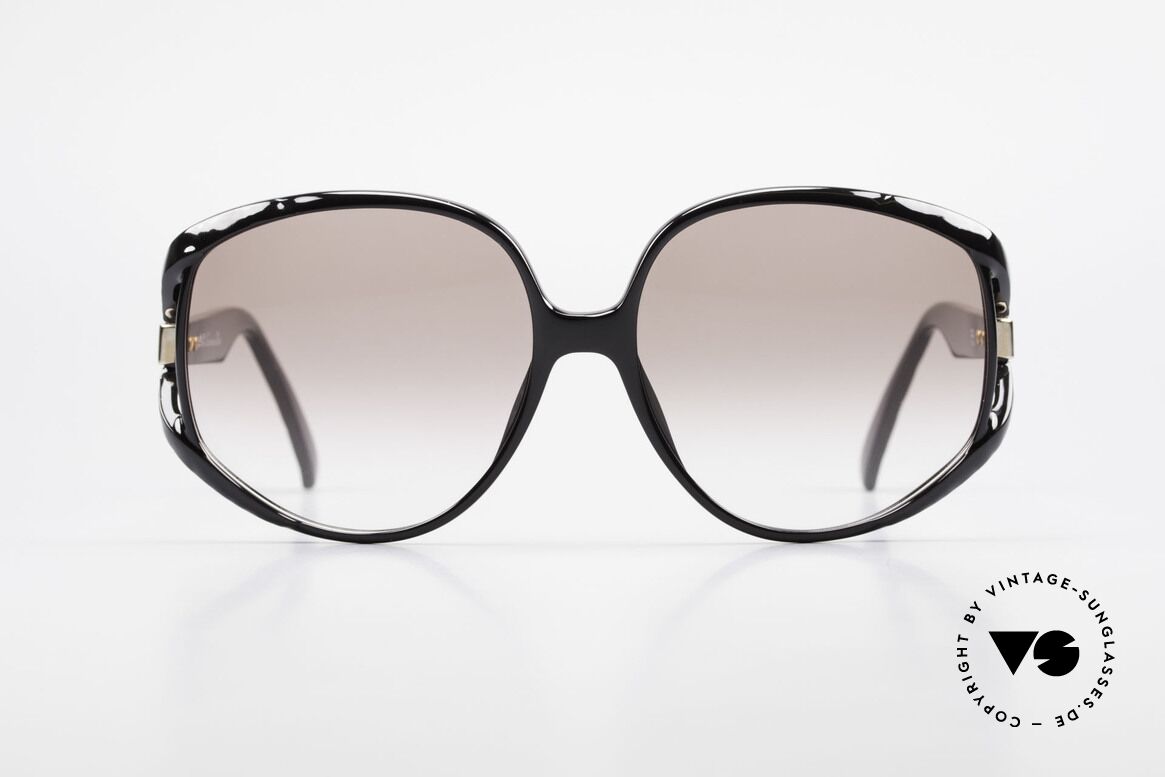 Christian Dior 2320 80er Damen XL Sonnenbrille, ausgefallener Rahmen mit riesigen Verlaufgläsern, Passend für Damen