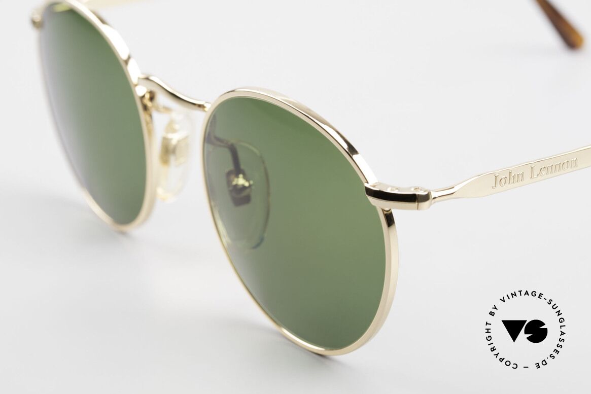 John Lennon - The Dreamer Original JL Collection Brille, grasgrüne Sonnengläser (für 100% UV Protection), Passend für Herren und Damen