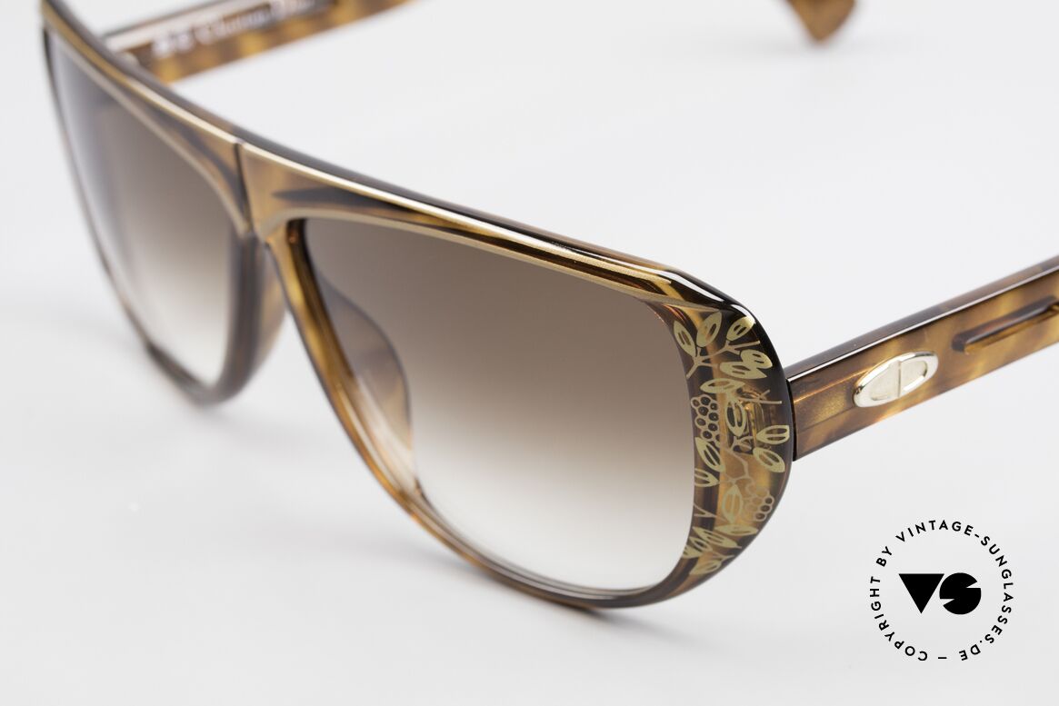 Christian Dior 2421 Damen Sonnenbrille 80er Optyl, grandiose Designer-Sonnenbrille und echte Rarität!, Passend für Damen