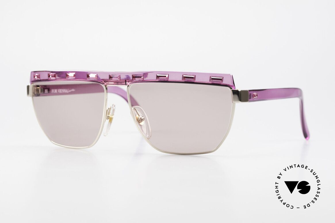 Paloma Picasso 3706 Damen Sonnenbrille Pink Strass, Damen Designersonnenbrille von Paloma Picasso, Passend für Damen