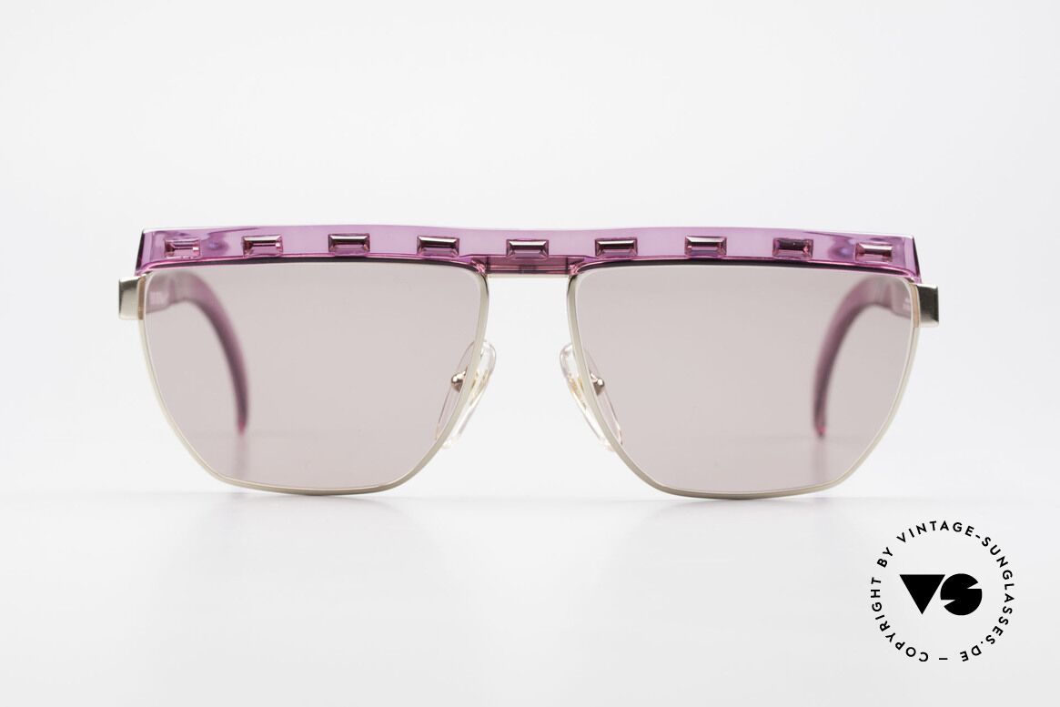 Paloma Picasso 3706 Damen Sonnenbrille Pink Strass, Damen Designersonnenbrille von Paloma Picasso, Passend für Damen