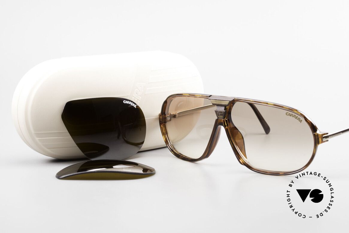 Carrera 5416 80er Brille Mit Wechselgläsern, KEINE Retrosonnenbrille, 100% vintage ORIGINAL, Passend für Herren