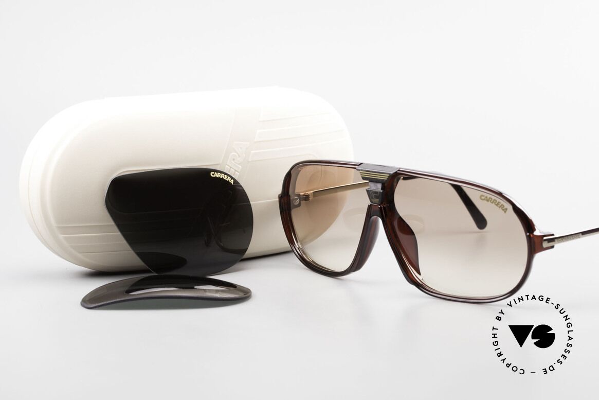 Carrera 5416 80er Sportbrille Wechselglas, KEINE Retrosonnenbrille, 100% vintage ORIGINAL, Passend für Herren