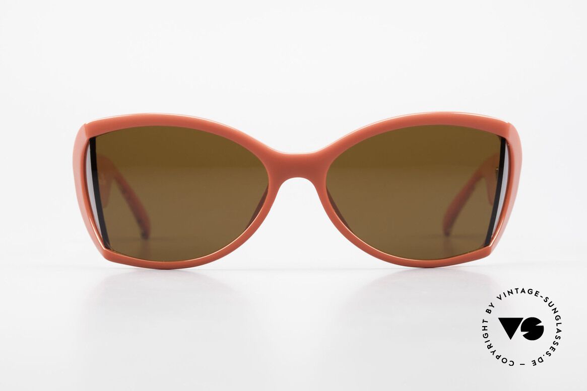 Christian Dior 2439 80s Sonnenbrille Seitenblenden, futuristische Chr. Dior Damensonnenbrille von 1989, Passend für Damen