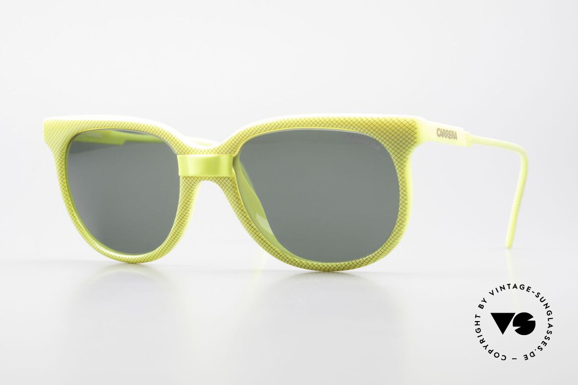 Carrera 5426 80er Damen Sportsonnenbrille, Carrera Cat-Changer Sportsonnenbrille von 1988, Passend für Damen