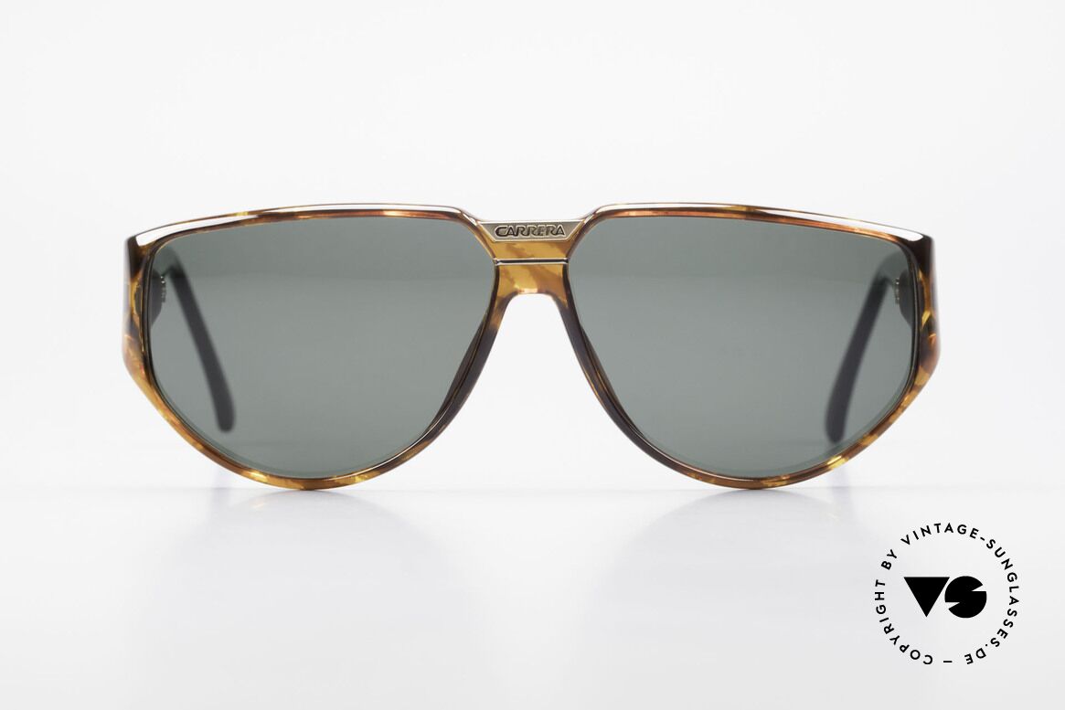 Carrera 5417 Designer Sportsonnenbrille 80s, alte, original Carrera Sportsonnenbrille von 1989, Passend für Herren