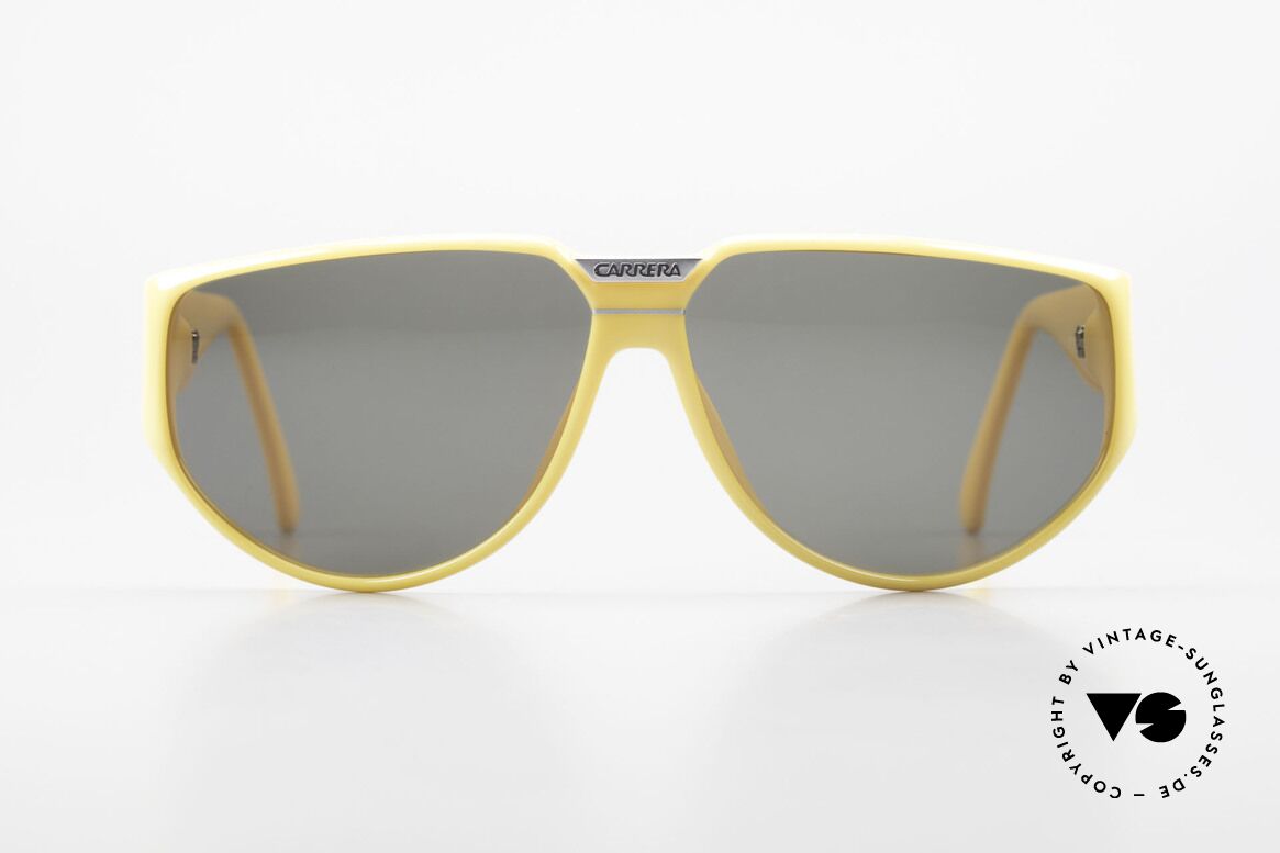 Carrera 5417 Vintage 80er Sportsonnenbrille, alte, original Carrera Sportsonnenbrille von 1989, Passend für Herren