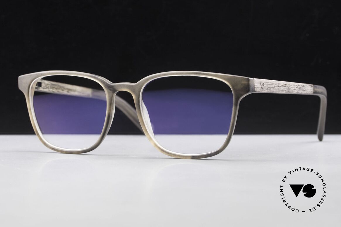 Kerbholz Ludwig Holzbrille Herren Blackwood, Grundfarbe variiert von braun zu schwarz/dunkel-braun, Passend für Herren