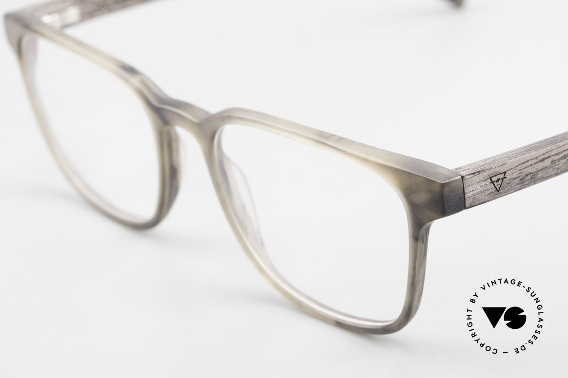Kerbholz Ludwig Holzbrille Herren Blackwood, Größe: medium, Passend für Herren