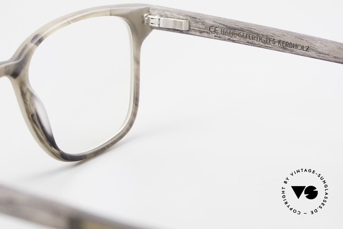 Kerbholz Ludwig Holzbrille Herren Blackwood, Größe: medium, Passend für Herren