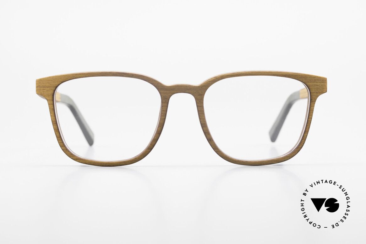 Kerbholz Ludwig Holzbrille Herren Erlenholz, Echtholz-Herrenbrille von Kerbholz, made in Germany, Passend für Herren