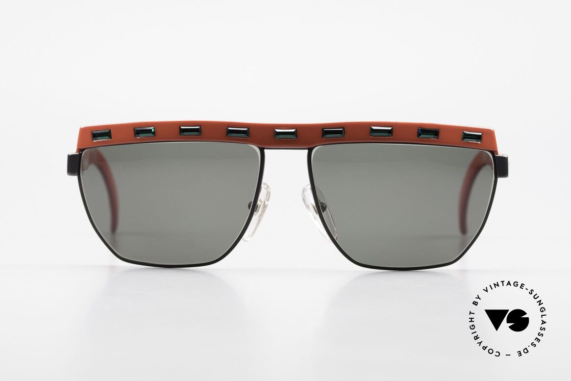 Paloma Picasso 3706 90s Damen Sonnenbrille Strass, Damen Designersonnenbrille von Paloma Picasso, Passend für Damen