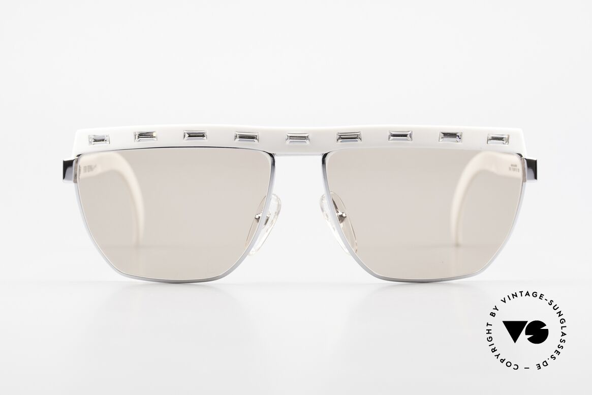 Paloma Picasso 3706 Kristall Damen Sonnenbrille, Damen Designersonnenbrille von Paloma Picasso, Passend für Damen