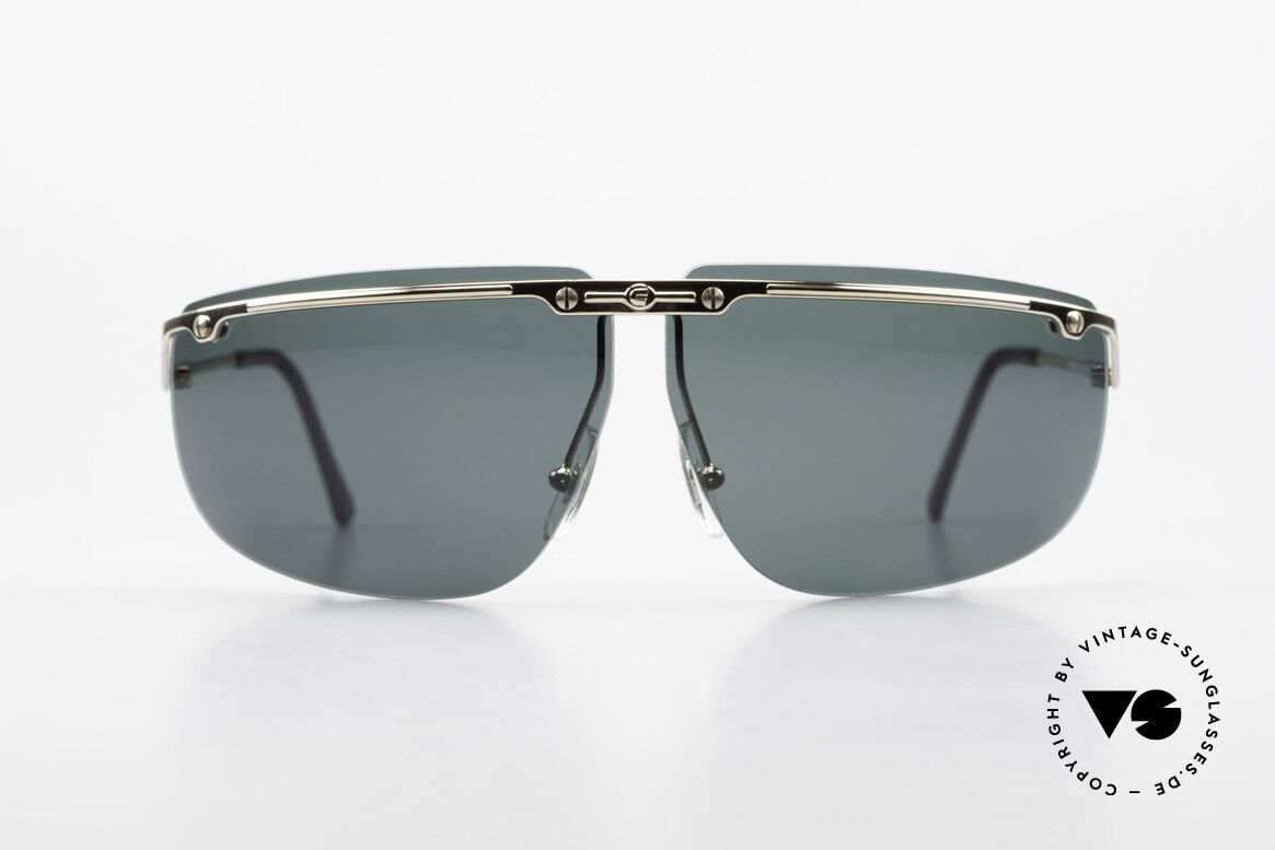 Carrera 5420 90er Wrap Sportsonnenbrille, Wrap Around Carrera Sportsonnenbrille von 1990, Passend für Herren