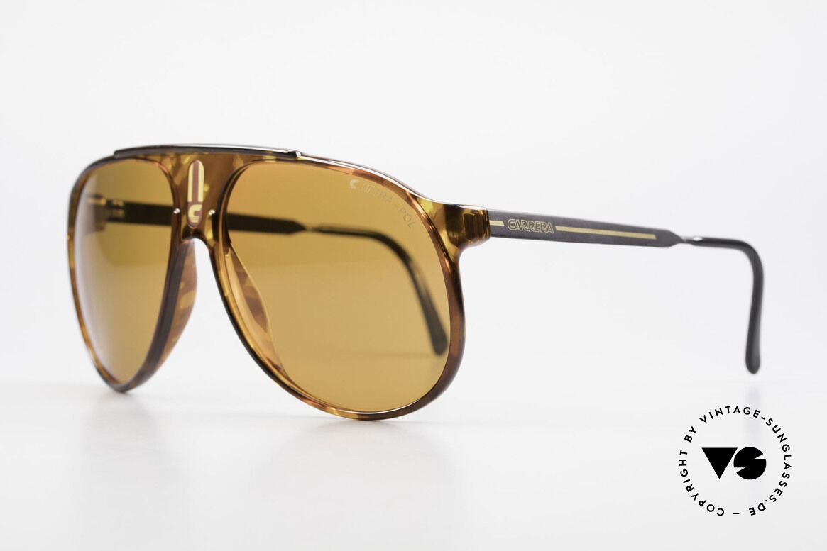 Carrera 5424 80s Sonnenbrille Polarisierend, Sport Performance im Pilotendesign, Top-Qualität, Passend für Herren