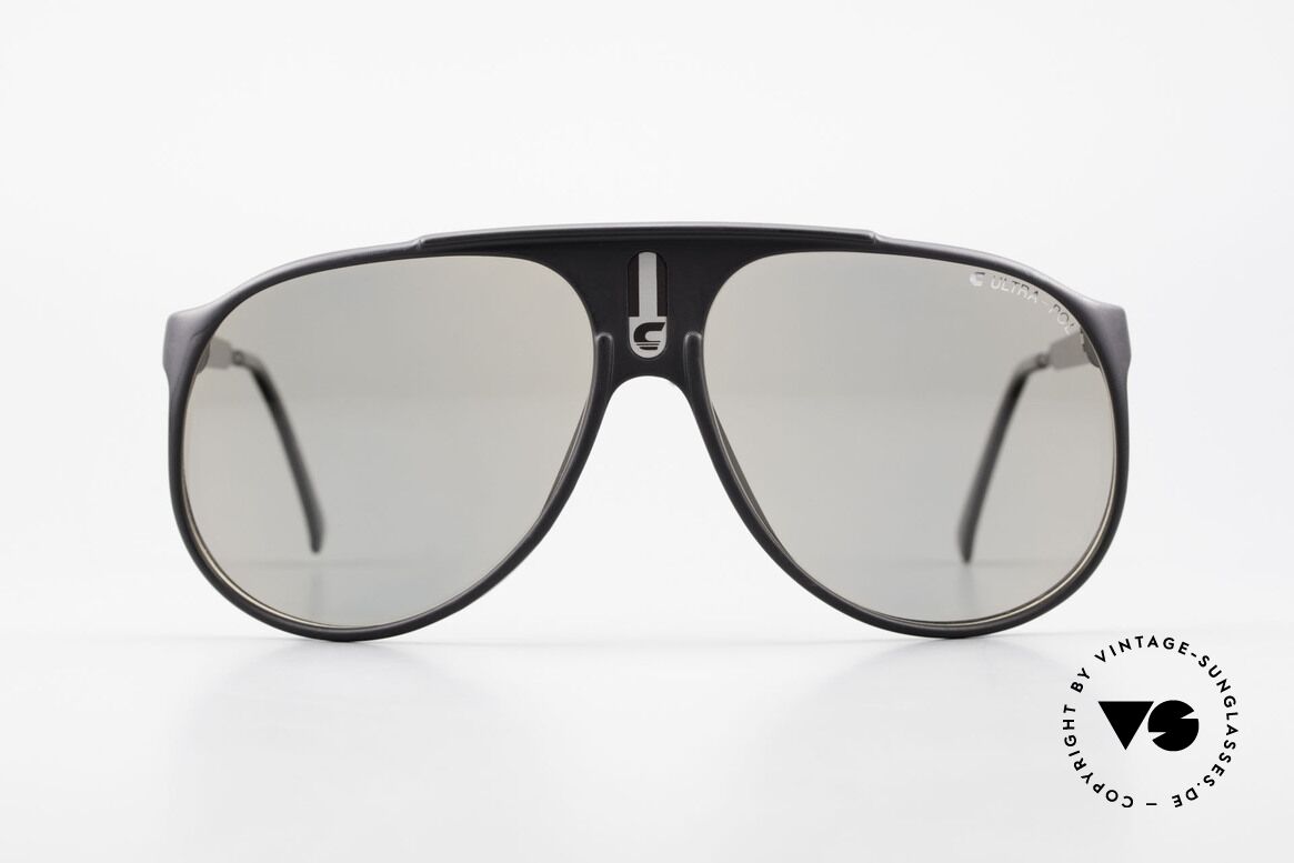 Carrera 5424 Sonnenbrille Polarisierend 80s, alte 80er original Sportsonnenbrille von Carrera, Passend für Herren