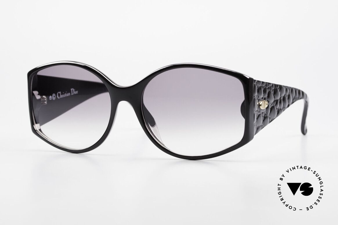 Christian Dior 2435 80er Designerbrille Damen, prächtige Dior vintage Designersonnenbrille v. 1988, Passend für Damen