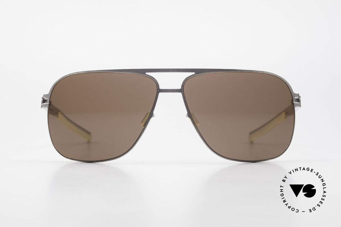Mykita Luke Designer Sonnenbrille von 2008, original VINTAGE Mykita Herren-Sonnenbrille von 2008, Passend für Herren
