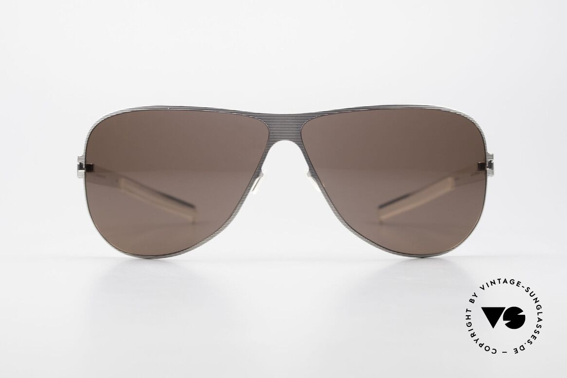 Mykita Ava Damen Aviator Brille Polarized, original VINTAGE Mykita Damen-Sonnenbrille von 2007, Passend für Damen
