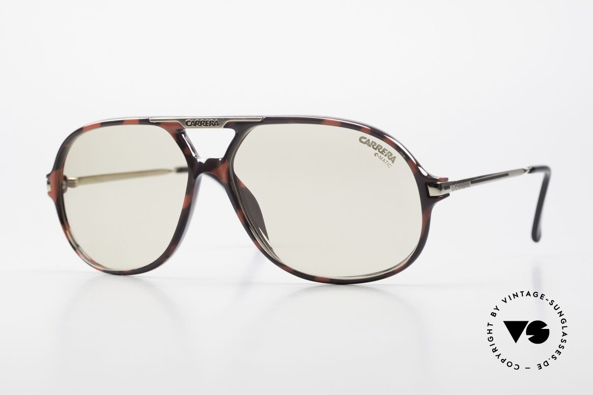 Carrera 5411 C-Matic Phototrope Automatikgläser, Carrera 5411 "Ocean" Herrensonnenbrille von 1989/90, Passend für Herren