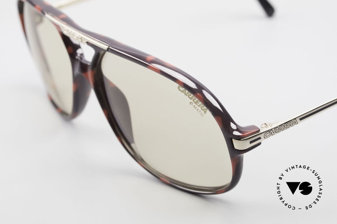 Carrera 5411 C-Matic Phototrope Automatikgläser, zudem 1x extra Sonnengläser in dunkelgrün (100% UV), Passend für Herren