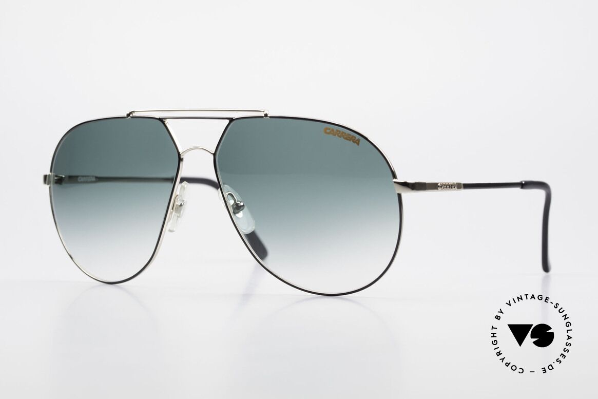 Carrera 5421 90er Sport Style Pilotenbrille, edle Carrera vintage Herren-Sonnenbrille von 1990, Passend für Herren