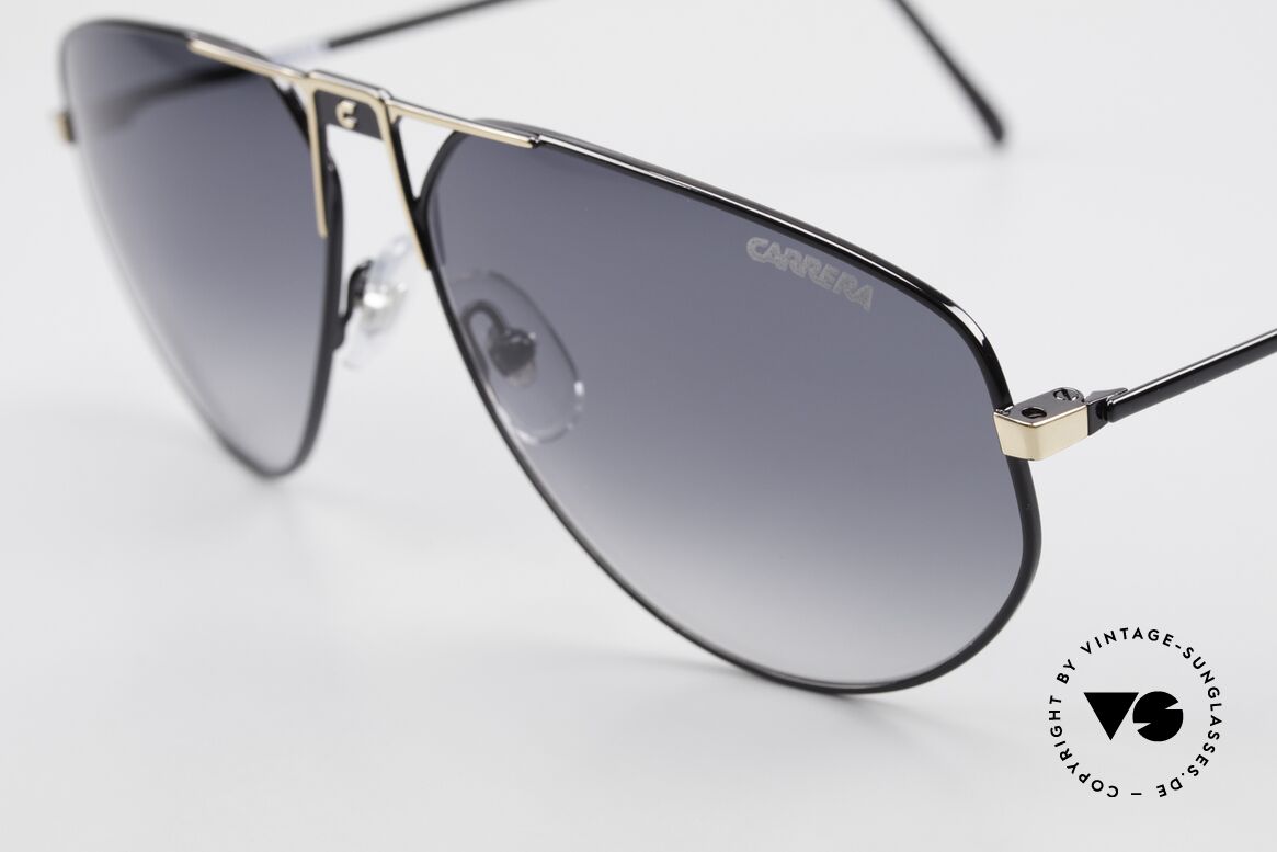 Carrera 5410 Sport Performance 90er Brille, Carrera Gläser grau-Verlauf (100% UV Protection), Passend für Herren