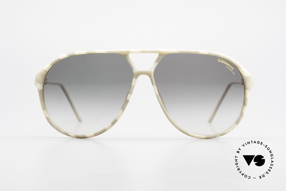 Carrera 5425 80er 90er Camouflage Brille, vintage Sonnenbrille der Carrera Kollektion 1989/1990, Passend für Herren