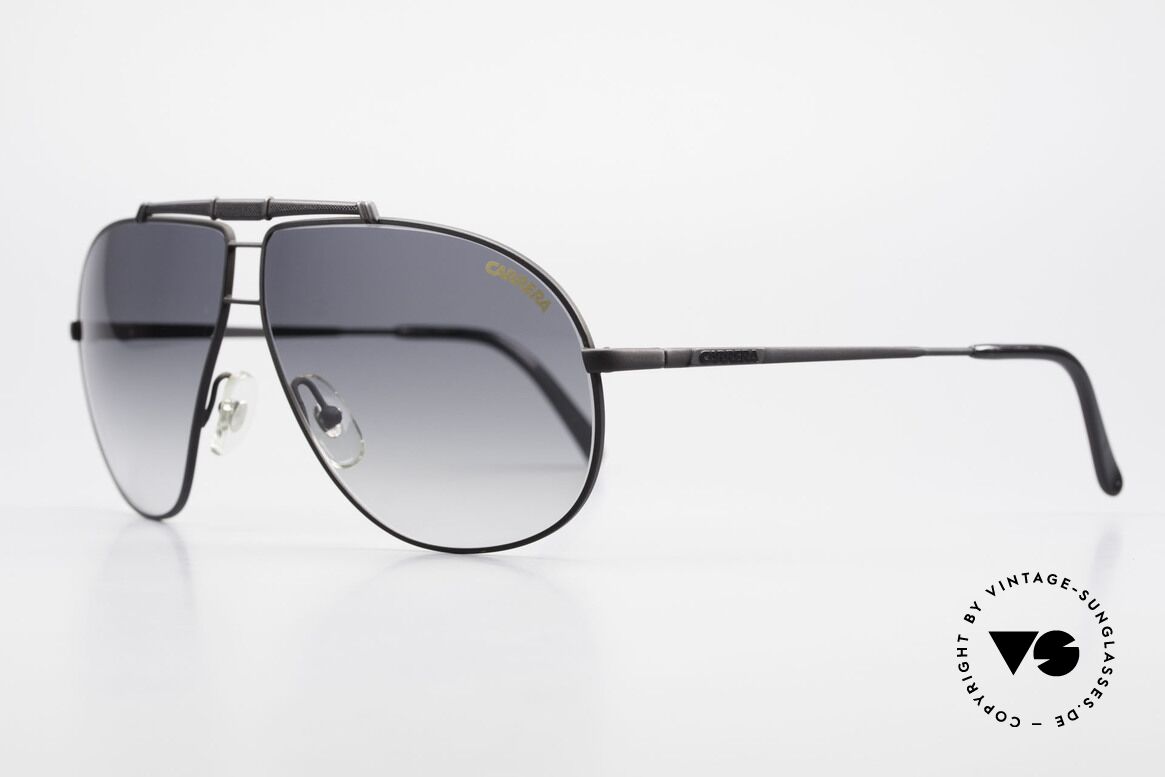Carrera 5401 Large 80er Brille Mit Extra Gläsern, absolute Spitzen-Qualität und ein Paar Ersatzgläser, Passend für Herren