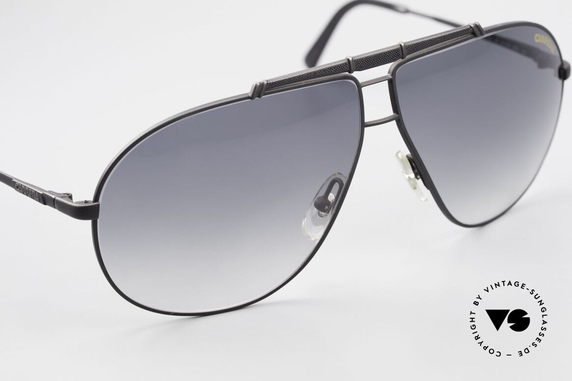 Carrera 5401 Large 80er Brille Mit Extra Gläsern, ungetragen (wie alle unsere Carrera Sonnenbrillen), Passend für Herren