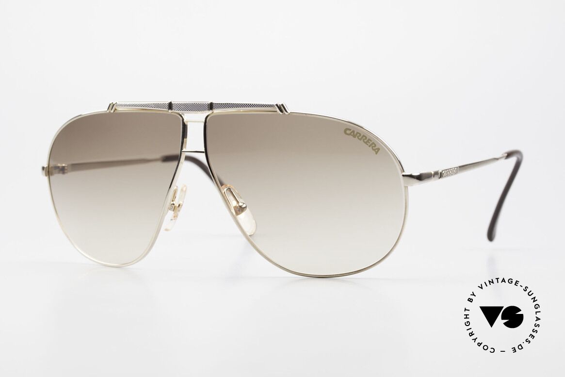Carrera 5401 Small 80er Brille Mit 3 Paar Gläsern, Carrera Sonnenbrille der Carrera Collection 1989/90, Passend für Herren und Damen