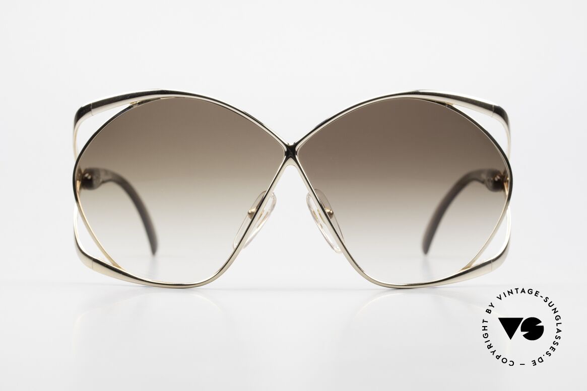 Christian Dior 2056 Damen Sonnenbrille Butterfly, das schönste Damen-Modell der Dior Brillenkollektion, Passend für Damen
