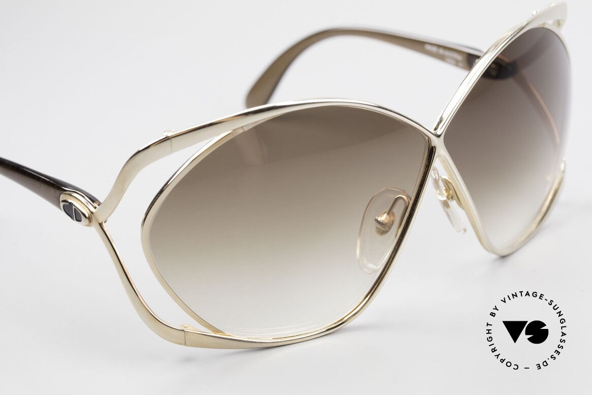 Christian Dior 2056 Damen Sonnenbrille Butterfly, ungetragenes Einzelstück inklusive orig. Etui von Dior, Passend für Damen
