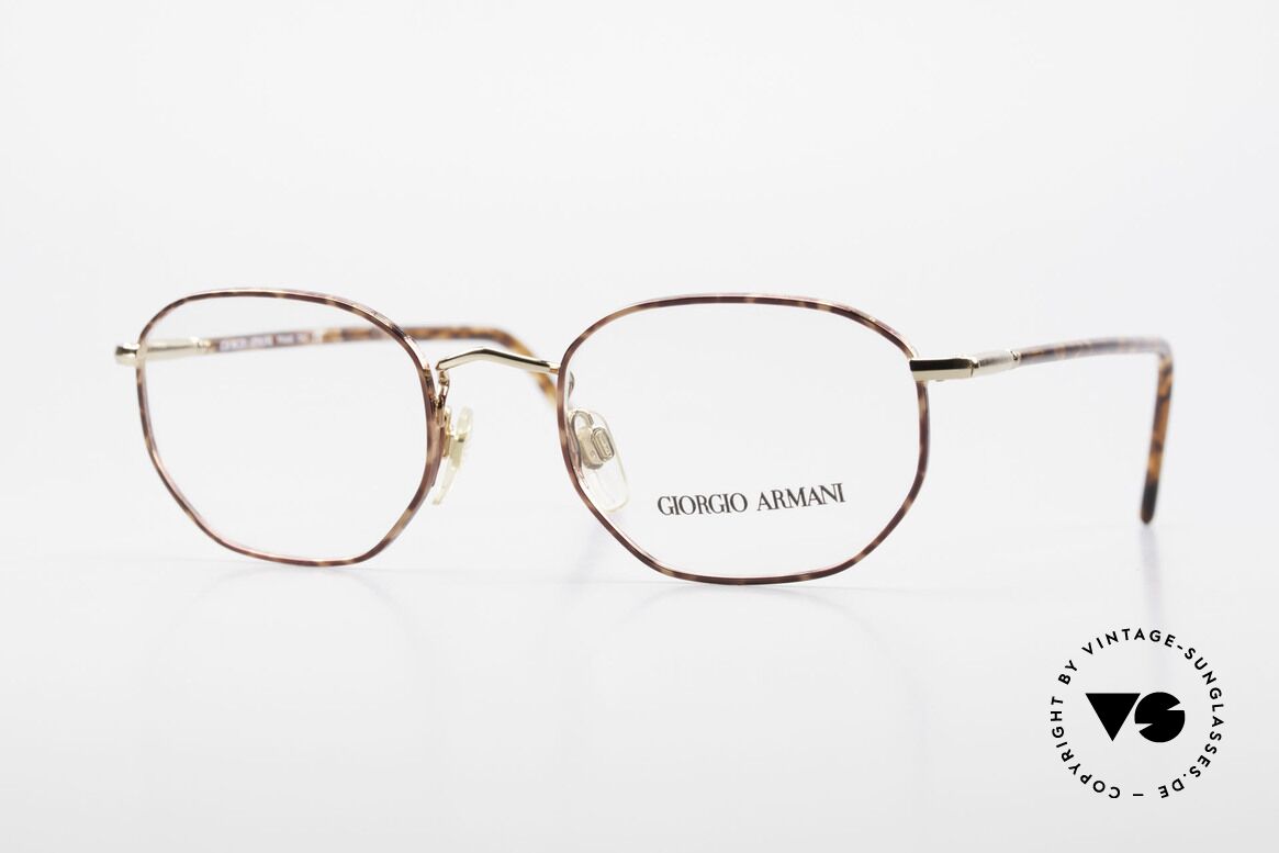 Giorgio Armani 187 Klassische 90er Herrenbrille, zeitlose vintage GIORGIO Armani Designer-Fassung, Passend für Herren