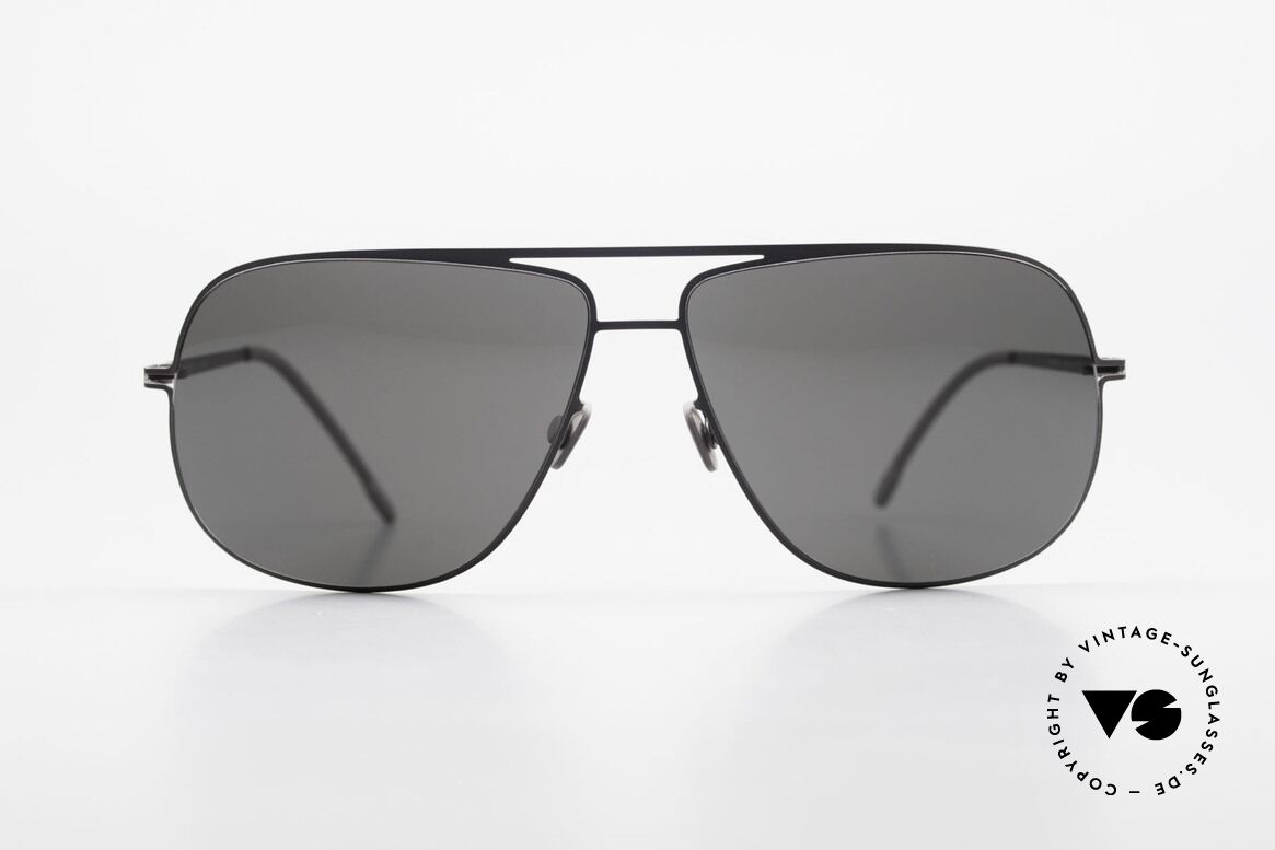 Mykita Jon Metall Designer Sonnenbrille, VINTAGE Mykita unisex Designer Sonnenbrille von 2010, Passend für Herren und Damen