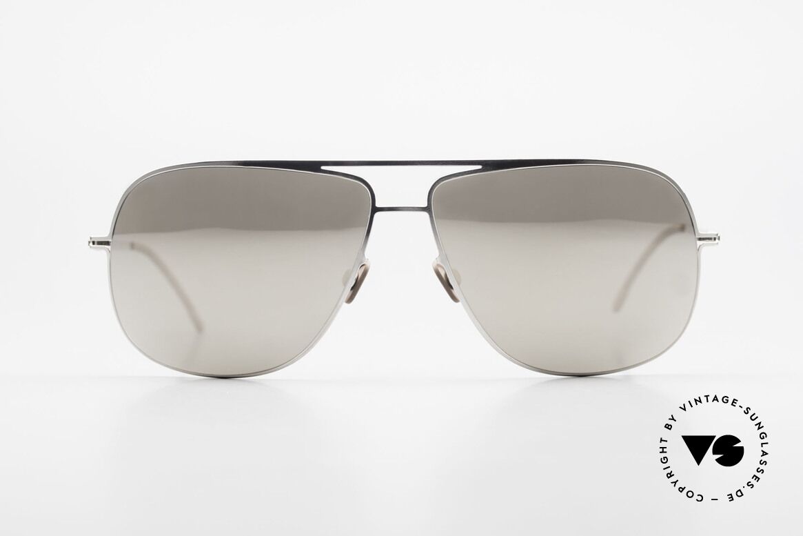 Mykita Jon Limited Platinum Edition 2011, VINTAGE Mykita unisex Designer Sonnenbrille von 2011, Passend für Herren und Damen