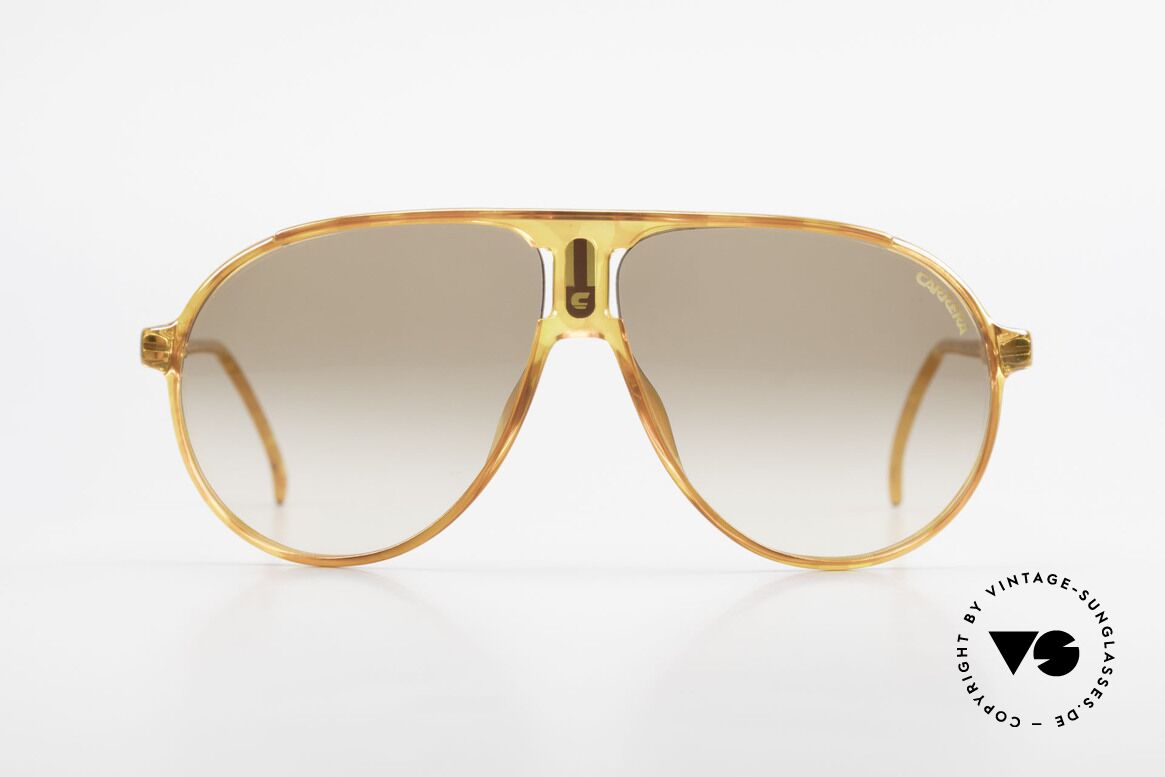 Carrera 5407 80s Sport Aviator Sonnenbrille, alte 80er Sport Pilotensonnenbrille von Carrera, Passend für Herren