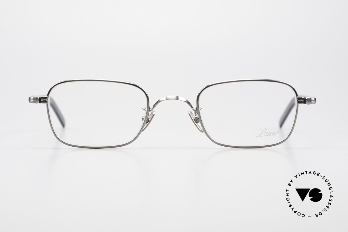 Lunor VA 109 Klassische Brille Für Herren, LUNOR = ehrliches Handwerk mit Liebe zum Detail, Passend für Herren
