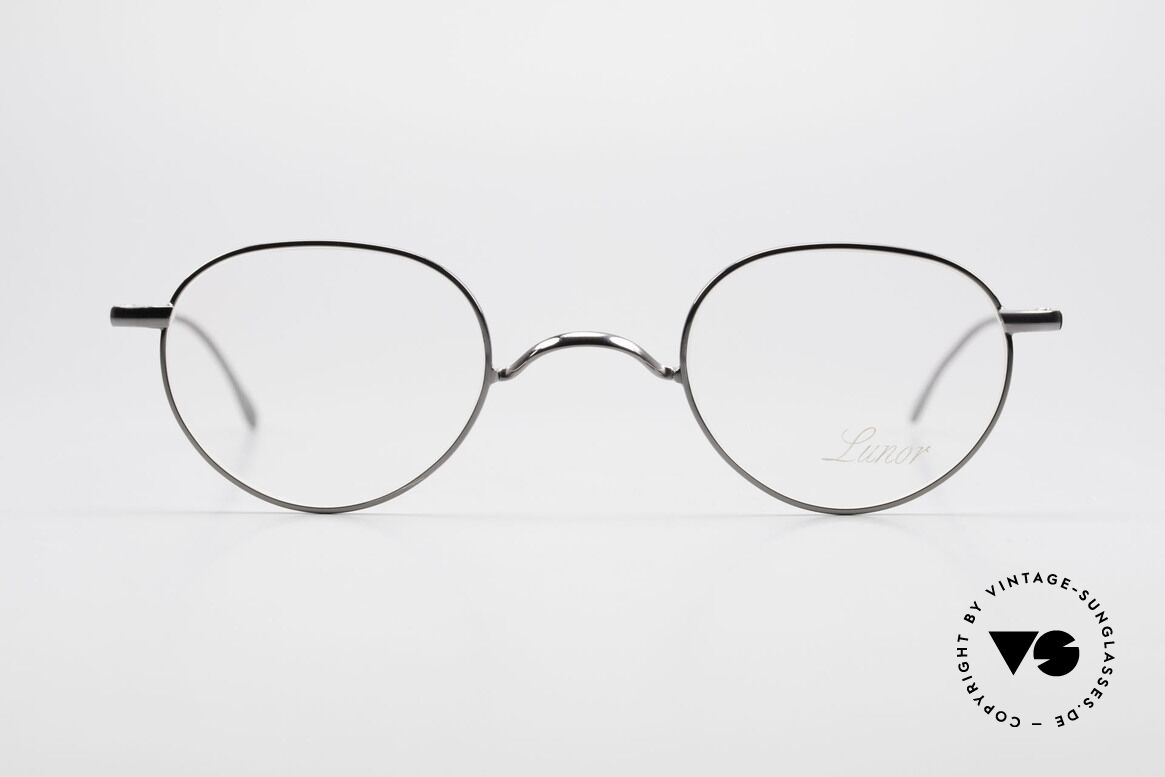 Lunor Club I 501 GM Metallbrille Anatomisch Unisex, LUNOR Brille der 'Club-Kollektion' (Metall/Vollrand), Passend für Herren und Damen