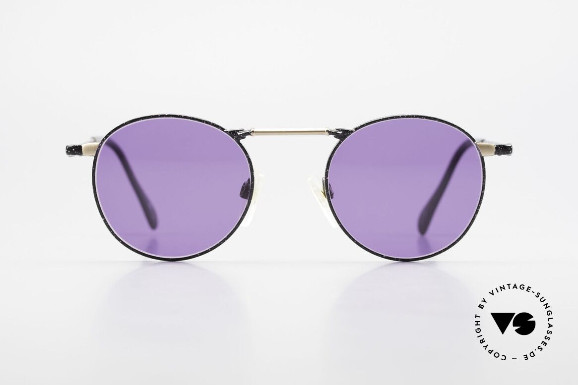 Neostyle Academic 2 80er Pantosonnenbrille Lila, Neostlye Academic 2/099 48/22 vintage Brille, Passend für Herren und Damen
