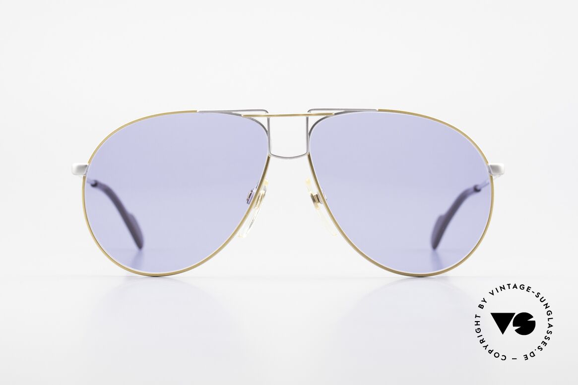 Metzler 0878 80er En Vogue Sonnenbrille, alte Metzler Pilotensonnenbrille aus dem Jahre 1986, Passend für Herren