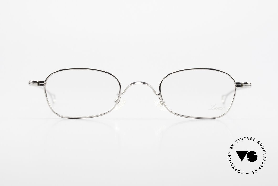 Lunor V 106 Metallbrille Unisex Vollrand, LUNOR = ehrliches Handwerk mit Liebe zum Detail, Passend für Herren und Damen
