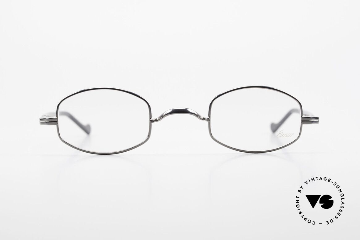 Lunor II A 16 Metallfassung Acetatüberzug, Lunor IIA: Metallfassung mit Acetatüberzug; 42/24, Passend für Herren und Damen