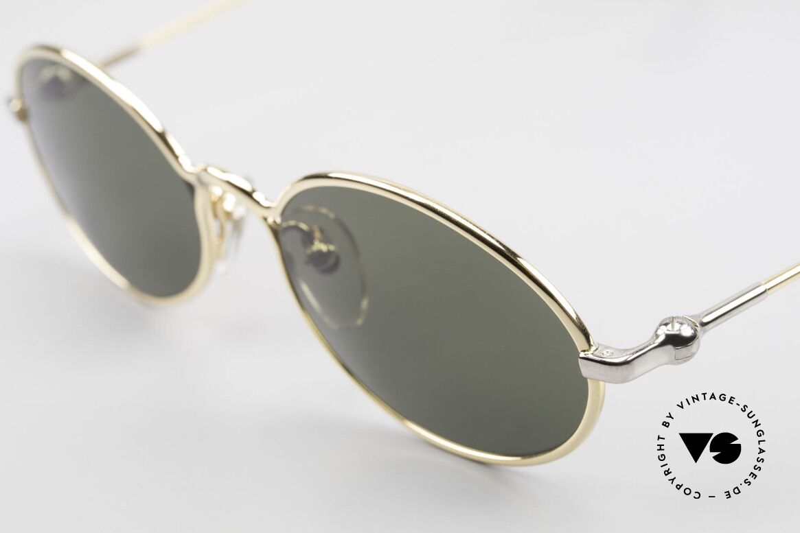 Aston Martin AM13 Ovale Sonnenbrille James Bond, kostbares Unikat (mit Seriennummer) in TOP-Qualität, Passend für Herren