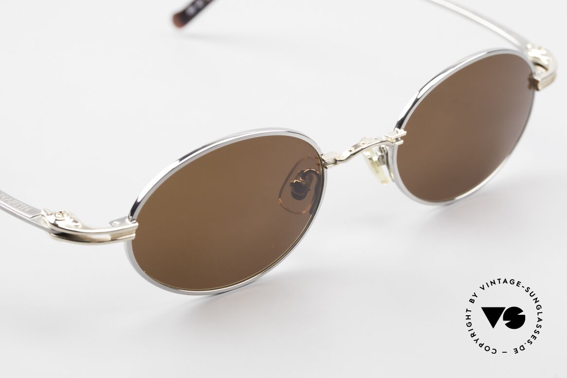 Aston Martin AM43 90er Brille Ergonomisch Oval, ungetragenes Einzelstück in Gr. 48-19 (inkl. orig. Etui), Passend für Herren