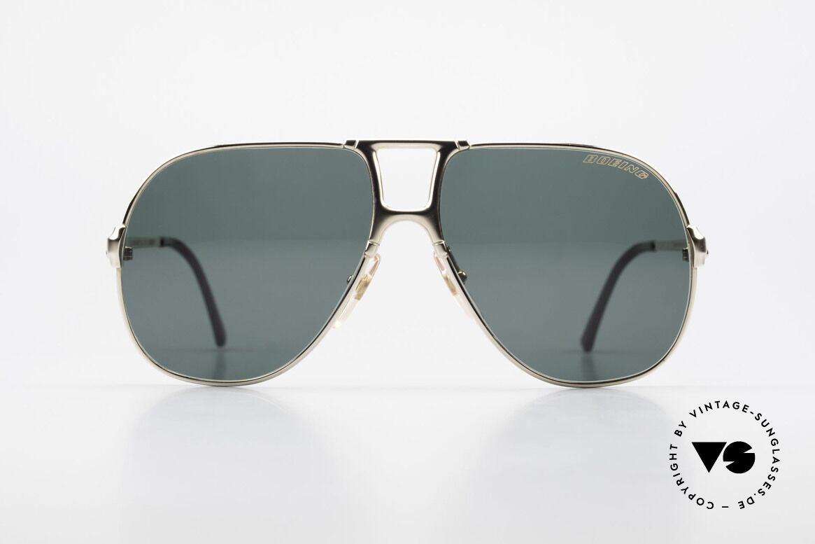 Boeing 5700 Große Alte 80er Piloten Brille, The BOEING Collection by Carrera von 1988/1989, Passend für Herren